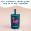 TYRY.HU 1Pc Baby Feeding Straw Cup Baby Cartoon Learning Feeding Cup Food Grade Silicone Toddler Water Bottle Tableware BPA Free - Jewelrieshub - - jewelrieshub.com - Jewelrieshub - 