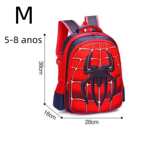 Spider King 3D Kids Backpack - Durable and Stylish Design! - Jewelrieshub - - jewelrieshub.com - Jewelrieshub - 