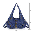 Angelkiss Women Handbags Leopard Bag Top-handle Handbag Fashion Satchel Dumpling Pack Shoulder Bag Tote Bag Hobos Large Purse - Jewelrieshub - - jewelrieshub.com - Jewelrieshub - 