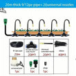 5-20M Universal Automatic Irrigation Sprinkler Kit Rotating Copper Nozzle Garden Balcony Atomization Sprinkler Watering Kits - Jewelrieshub - - jewelrieshub.com - Jewelrieshub - 