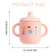 1PCS Cartoon Pattern Silicone Baby Cup Portable Baby Water Bottle Baby Liquid Feeding Cups Learning Drink Water Baby Tableware - Jewelrieshub - - jewelrieshub.com - Jewelrieshub - 