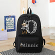 Minnie Mouse Disney Girls Boys Cartoon Backpack Anime Knapsack Breathable Student Schoolbag Wear Resistant Canvas Bag Kids Gifts - Jewelrieshub - - jewelrieshub.com - Jewelrieshub - 