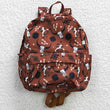 Wholesale Baby Boy Girl Backpack Ducks Horse Cow Flower Daypack Toddler Children Outdoor Portable Kids Boutique School Bag - Jewelrieshub - - jewelrieshub.com - Jewelrieshub - 