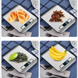Digital Kitchen Scale LED Display 5kg/1g Stainless Steel Panel Electronic Scales Home Jewelry Food Snacks Weighing Baking Tools - Jewelrieshub - - jewelrieshub.com - Jewelrieshub - 