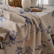 Cotton Linen Printed Pine Rectangular Fitted Tablecloth for mantel mesa party wedding kitchen dining decor table met cover - Jewelrieshub - - jewelrieshub.com - Jewelrieshub - 