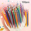 48/100pcs/set Multi-color Gel Pen Refills Painting Drawing Glitter Highlighters Cute Pens Art Markers School Office Supplies - Jewelrieshub - - jewelrieshub.com - Jewelrieshub - 