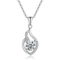 CAOSHI Graceful Pendant Necklace Female Delicate Bridal Wedding Jewelry with Dazzling Zirconia Silver Color Accessories Gift - Jewelrieshub - XL786 / 45cm - jewelrieshub.com - Jewelrieshub - XL786 / 45cm