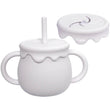 Baby Feeding Cups Portable Drinkware Sippy Cup Solid Food Container Snack Cup Toddlers Learning Cups Newborn supplies - Jewelrieshub - - jewelrieshub.com - Jewelrieshub - 