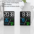 Digital Alarm Clock TEMP Humidity Date Week Disply 2 Alarm Snooze Electronic Table Clock 3-level Brightness 12/24H DST LED Clock - Jewelrieshub - - jewelrieshub.com - Jewelrieshub - 