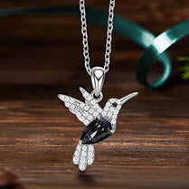 CAOSHI Chic Exquisite Bird Pendant Necklace for Female Delicate Accessories for Anniversary Graceful Animal Jewelry for Party - Jewelrieshub