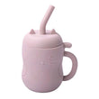1pcs Baby Silicone Straw Cup BPA Free Portable Storage Snack Container Feeding Cup Kids Leakproof Learning Drink Cup - Jewelrieshub - - jewelrieshub.com - Jewelrieshub - 