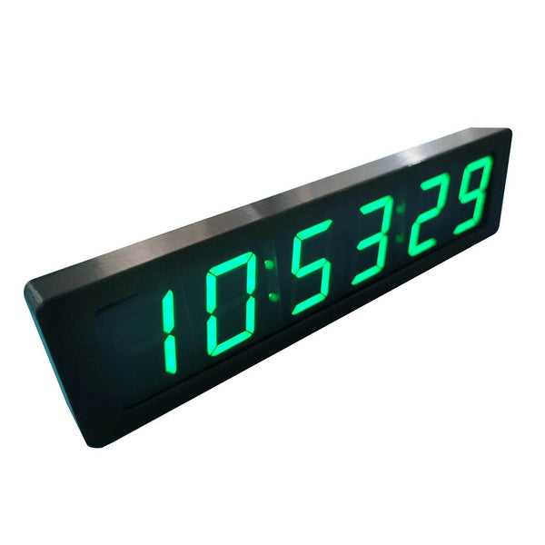 6bit Clock LED Digital Electronic Clock W Second Display TIME Alarm Clock Temperature GPS Beidou Timing Typc-C USB 5V W Memory - Jewelrieshub - - jewelrieshub.com - Jewelrieshub - 