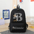 Minnie Mouse Disney Girls Boys Cartoon Backpack Anime Knapsack Breathable Student Schoolbag Wear Resistant Canvas Bag Kids Gifts - Jewelrieshub - - jewelrieshub.com - Jewelrieshub - 