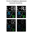 Digital Alarm Clock TEMP Humidity Date Week Disply 2 Alarm Snooze Electronic Table Clock 3-level Brightness 12/24H DST LED Clock - Jewelrieshub - - jewelrieshub.com - Jewelrieshub - 