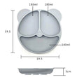 Baby Safe Silicone Dining Plate Suction Cartoon Children Dishes Feeding Toddler Training Tableware Retro Kids Smile Face Bowl - Jewelrieshub - - jewelrieshub.com - Jewelrieshub - 