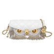Cute Owl Bags for Women 2024 New Luxury Designer Handbag Fashion Tassel Crossbody Bag Leather Animal Print Shoulder Bag Woman - Jewelrieshub - - jewelrieshub.com - Jewelrieshub - 