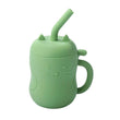 1pcs Baby Silicone Straw Cup BPA Free Portable Storage Snack Container Feeding Cup Kids Leakproof Learning Drink Cup - Jewelrieshub - - jewelrieshub.com - Jewelrieshub - 
