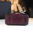 Genuine Leather Women Handbags New Tote Bag Fashion Crocodile Print Bucket Bag Retro Shoulder Messenger Bags Trend 2025 - Jewelrieshub - - jewelrieshub.com - Jewelrieshub - 