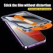3Pcs Oleophobic Coating Dust Free Installation Privacy Screen Protector For iPhone 16 15 14 13 12 11 Pro Max XS X XR 7 8 16 Plus - Jewelrieshub - - jewelrieshub.com - Jewelrieshub - 