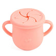 Baby Silicone Double Lids Feeding Cup With Handle Sippy BPA Free Toddlers Learning Drinkware Children Soft Straw Cups Tableware - Jewelrieshub - - jewelrieshub.com - Jewelrieshub - 