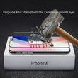 Luxury Diamond Edged Tempered Glass For iPhone 15 14 13 Pro Max Full Cover Screen Privacy Glass For iPhone 13 12 11 X XR XS MAX - Jewelrieshub - - jewelrieshub.com - Jewelrieshub - 