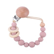 Baby Anti-drop Chain Pacifier Clips Silicone Beads Infant Nipple Appease Soother Chain Clips Dummy Holder Nipple Clip - Jewelrieshub - - jewelrieshub.com - Jewelrieshub - 
