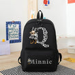 Minnie Mouse Disney Girls Boys Cartoon Backpack Anime Knapsack Breathable Student Schoolbag Wear Resistant Canvas Bag Kids Gifts - Jewelrieshub - - jewelrieshub.com - Jewelrieshub - 