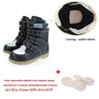 Ortoluckland Winter Boys Children Boots High Top Orthopedic Shoes For Kid Leather Clubfoot With Removable Arch Support Soles - Jewelrieshub - - jewelrieshub.com - Jewelrieshub - 