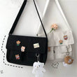 Cute Canvas Bag Wild Student Women Handbags Shoulder Bag Female Japanese Harajuku Diagonal Crossbody Bags for Girl Pouch Bolsas - Jewelrieshub - - jewelrieshub.com - Jewelrieshub - 