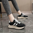 Spring Thick Bottom Women's Shoes 2025 Summer Casual Patchwork Leather Sneakers Casual Vulcanised Shoes Ladies Chaussure Femme - Jewelrieshub - - jewelrieshub.com - Jewelrieshub - 