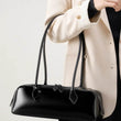 2025 New Genuine Leather Women's Shoulder Bag luxury Cowhide ladies handbag baguette bag female Commuter Shopping Underarm Bag - Jewelrieshub - - jewelrieshub.com - Jewelrieshub - 