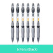 Retractable Gel Pen Set 0.5mm Black/Red/Blue Large Capacity Ball Point Pen Handle Replaceable Refills Rod School Office Supplies - Jewelrieshub - - jewelrieshub.com - Jewelrieshub - 