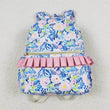 Wholesale Baby Girl Backpack Floral Ruffle Daypack Toddler Children Outdoor Portable Kids Flower Boutique School Bag - Jewelrieshub - - jewelrieshub.com - Jewelrieshub - 
