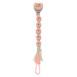 Baby Beech Wood Pacifier Clip Handmade Crochet Cotton Rope Nipple Chain For Baby Nursing Chew Toy Shower Gift Soother Chain - Jewelrieshub - - jewelrieshub.com - Jewelrieshub - 