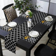 Morocco Geometry Table Runner Luxury Wedding Decoration cloth Dining Decor Placemats Coffee - Jewelrieshub - - jewelrieshub.com - Jewelrieshub - 