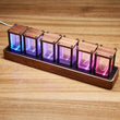 ClocTeck Nixie Tube Clock RGB Digital Table Clock USB Powered Alarm tube Clock Large Display Clock for Bedroom Desk Decoration - Jewelrieshub - - jewelrieshub.com - Jewelrieshub - 