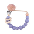 Baby Anti-drop Chain Pacifier Clips Silicone Beads Infant Nipple Appease Soother Chain Clips Dummy Holder Nipple Clip - Jewelrieshub - - jewelrieshub.com - Jewelrieshub - 