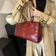LEFTSIDE Large PU Leather Tote Bags Lady Shoulder Bag for Women 2024 Winter New Trend Fashion Y2K Retro Handbags and Purses - Jewelrieshub - - jewelrieshub.com - Jewelrieshub - 