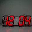 Purchase Products Clock 3D LED Digital Alarm Clock Wall Clock Time/date/temperature For Home/kitchen/office Clocks Decor Garden - Jewelrieshub - - jewelrieshub.com - Jewelrieshub - 