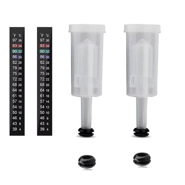 Brewing Fermentation 3-Piece Airlock & Grommet & Thermometer Stickers Kit Make Beer Wine Sauerkraut Kimchi Kombucha Pickles - Jewelrieshub - - jewelrieshub.com - Jewelrieshub - 