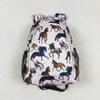 Wholesale Baby Boy Girl Backpack Ducks Horse Cow Flower Daypack Toddler Children Outdoor Portable Kids Boutique School Bag - Jewelrieshub - - jewelrieshub.com - Jewelrieshub - 