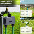 Insoma Automatic Water Timer with Wifi Hube 2-Outlet Garden Irrigation Watering System Sprinkler Programmer Tools support Alexa - Jewelrieshub - - jewelrieshub.com - Jewelrieshub - 