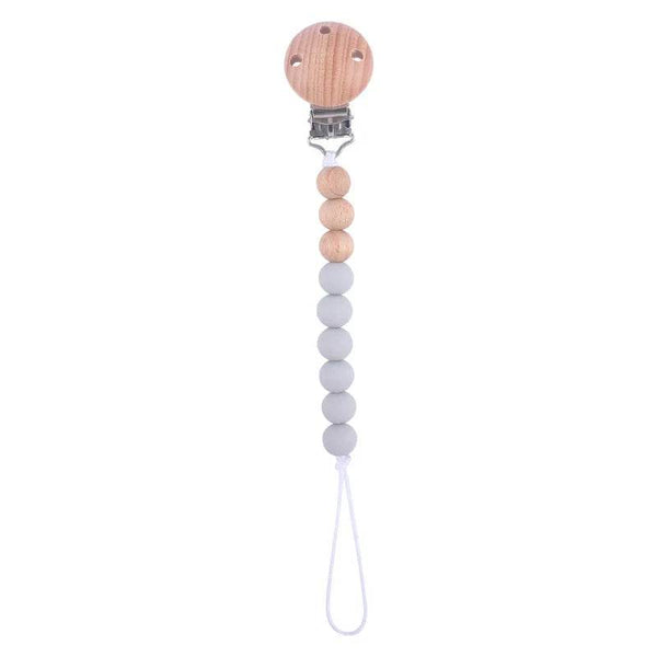 Baby Anti-drop Chain Pacifier Clips Silicone Beads Infant Nipple Appease Soother Chain Clips Dummy Holder Nipple Clip - Jewelrieshub - - jewelrieshub.com - Jewelrieshub - 