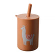 Baby Feeding Drinkware Straw Cup Baby Cartoon Learning Feeding Cup Food Grade Silicone Toddler Water Bottle Tableware BPA Free - Jewelrieshub - - jewelrieshub.com - Jewelrieshub - 