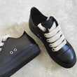Men's Casual Shoes Jumbo Shoelace Women's Sneakers Leather Shoes for Men Lace-up O-wen Fashion Men's Sneakers - Jewelrieshub - - jewelrieshub.com - Jewelrieshub - 