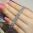 2024 New Fashion Princess Bracelet Bangle for Women Anniversary Gift Jewelry Wholesale S8063 - Jewelrieshub - - jewelrieshub.com - Jewelrieshub - 