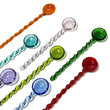 Glass Coffee Scoops with Long Handle Colorful and Cute Teaspoon Kitchen Accessories Coffeeware - Jewelrieshub - - jewelrieshub.com - Jewelrieshub - 