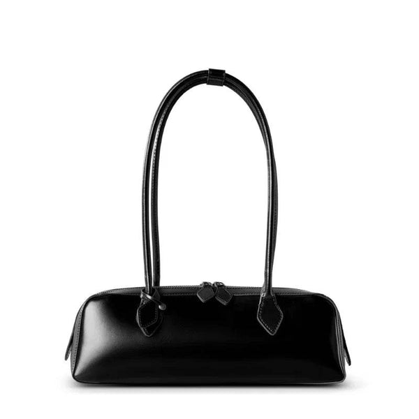 2025 New Genuine Leather Women's Shoulder Bag luxury Cowhide ladies handbag baguette bag female Commuter Shopping Underarm Bag - Jewelrieshub - - jewelrieshub.com - Jewelrieshub - 