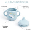 1PCS Cartoon Pattern Silicone Baby Cup Portable Baby Water Bottle Baby Liquid Feeding Cups Learning Drink Water Baby Tableware - Jewelrieshub - - jewelrieshub.com - Jewelrieshub - 