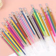 48/100pcs/set Multi-color Gel Pen Refills Painting Drawing Glitter Highlighters Cute Pens Art Markers School Office Supplies - Jewelrieshub - - jewelrieshub.com - Jewelrieshub - 